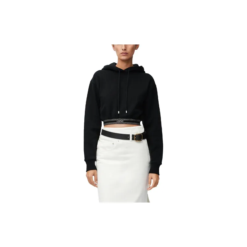 LOEWE x On FW24 Sweatshirt Women's Black-1