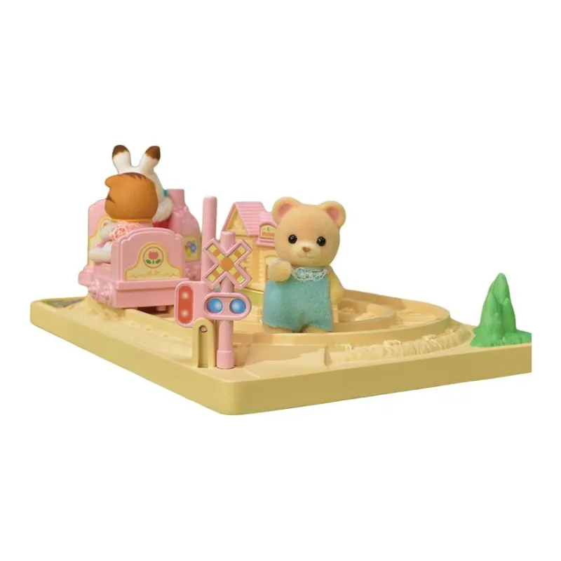Sylvanian Families Preschool Happy Little Train Doll Products-0