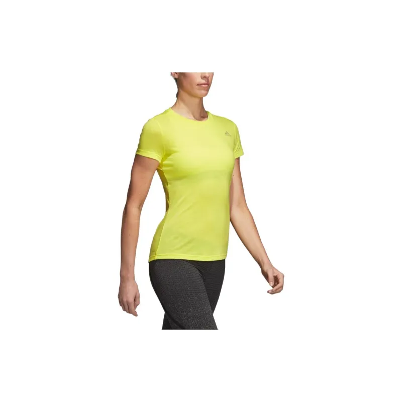 Adidas T-Shirts Women's Yellow-4