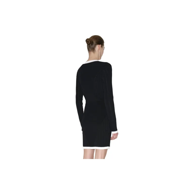 Bebe Long Sleeved Dresses Women's-2