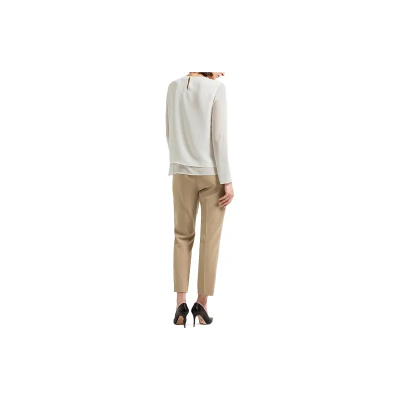 THEORY Cropped Tailored Trousers-2