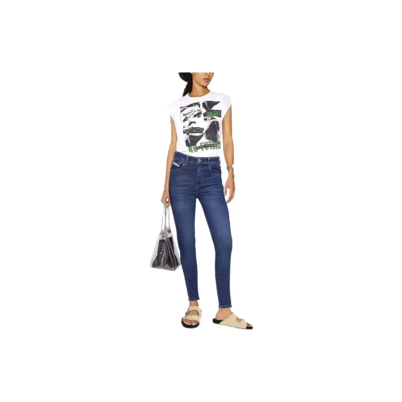 DIESEL 1984 Slandy-High Skinny Jeans-1