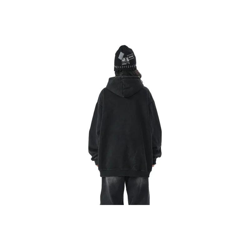 FAKE VINTAGE Sweatshirt Unisex Black-2