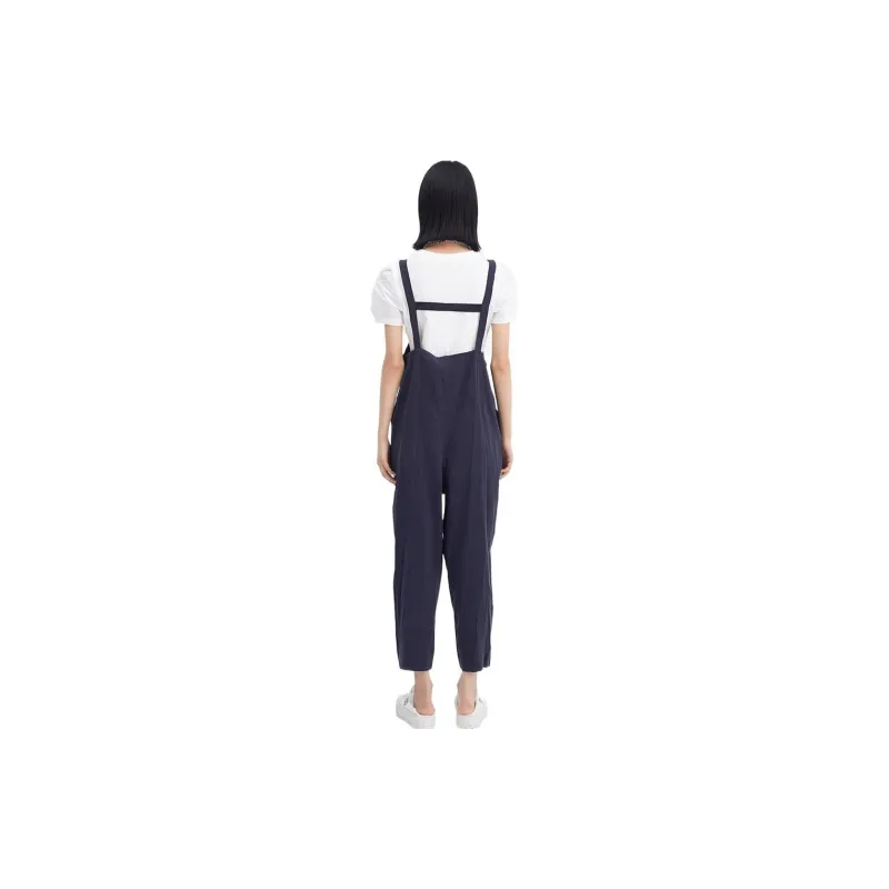 LOFT SHINE Overalls Women's Navy Blue-1