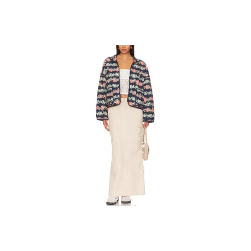 FREE PEOPLE Jackets Coats Women's Blue-3