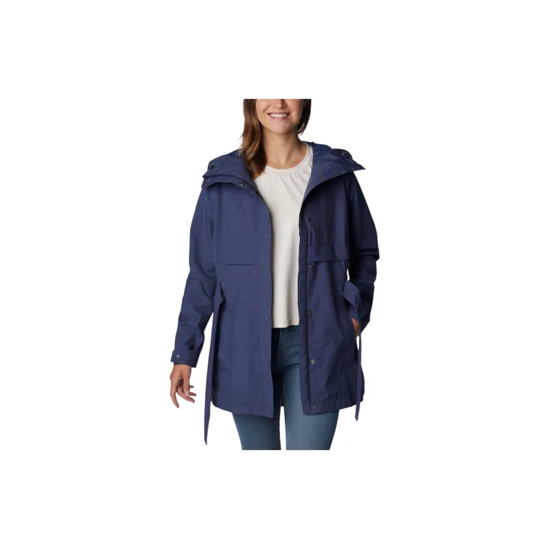 Columbia Long Valley™ Jackets Coats Women's Navy Blue-2