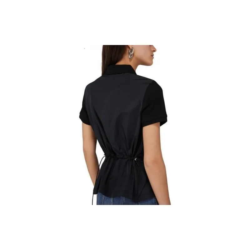 Moncler Polo Shirt Women's Black-2