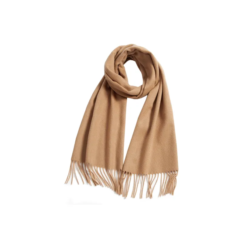 Shanghai Story 100% Cashmere Knit Scarves Unisex China Red Gift Box Set-7