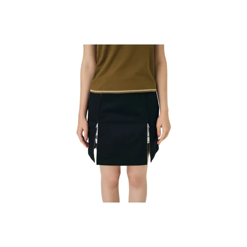 Moussy X Dickies MOUSSY Collaboration Casual Short Skirts Women's Black-3