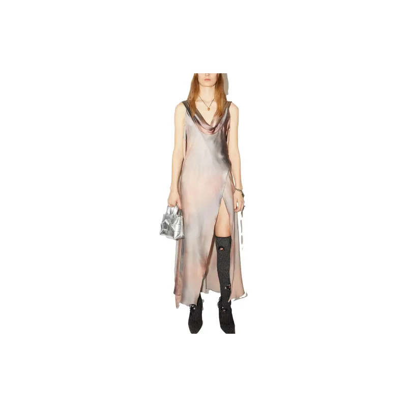 Acne Studios Sleeveless Dresses Women's Light Brown-2