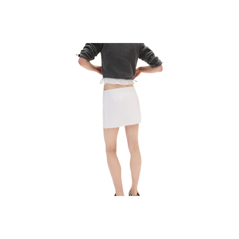 MIU MIU FW24 Casual Short Skirts Women's White-4