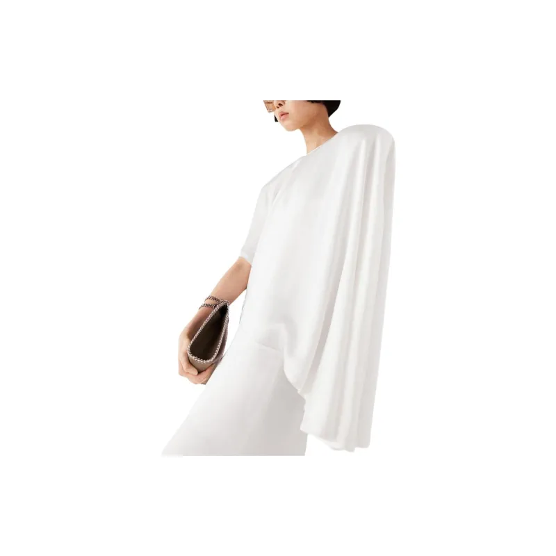 Stella McCartney Asymmetric Draped Midi Dress-4