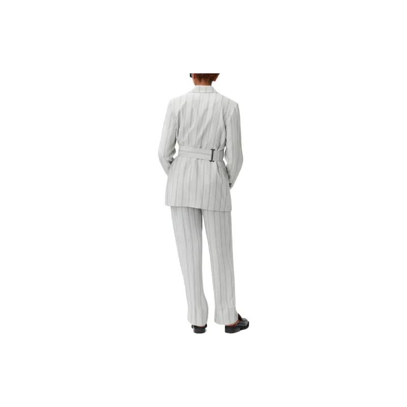 GANNI Suit Trousers Women's Gray-2
