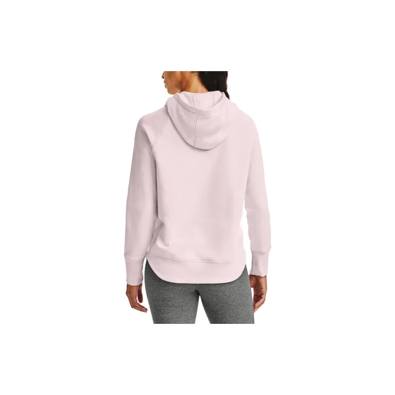 Under Armour Rival Sweatshirts Women's Ballet Pink-3