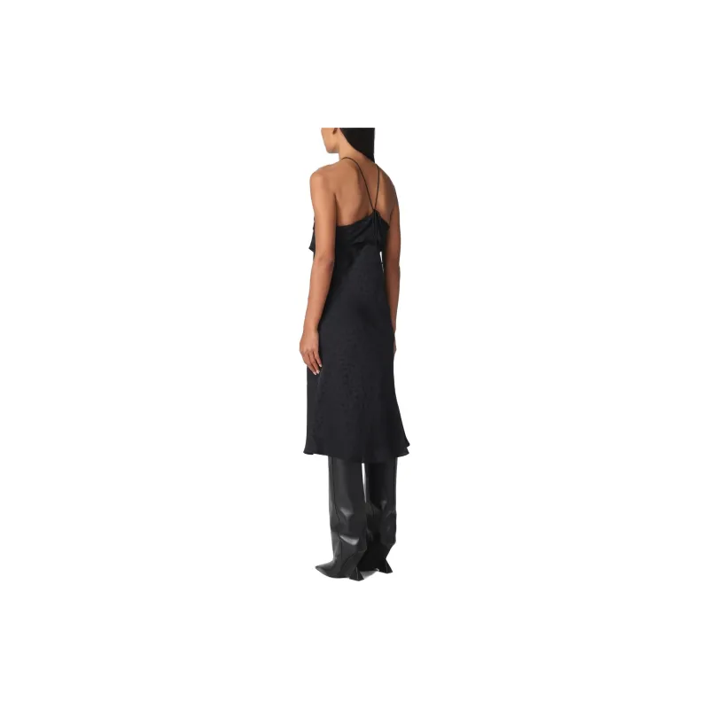KIKO KOSTADINOV Cheetah-print Halterneck Midi Dress-2