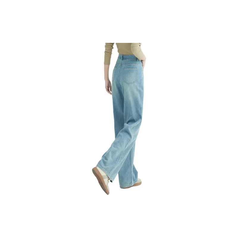 Demana Jeans Women's Vintage Denim Blue-5