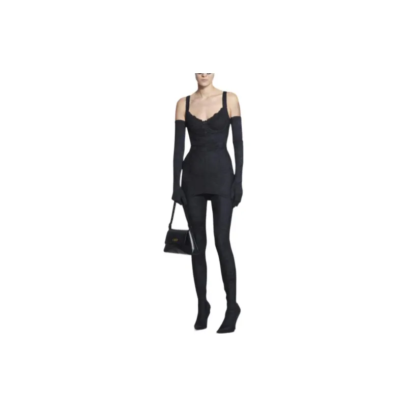 Balenciaga Leggings Women's Black-2