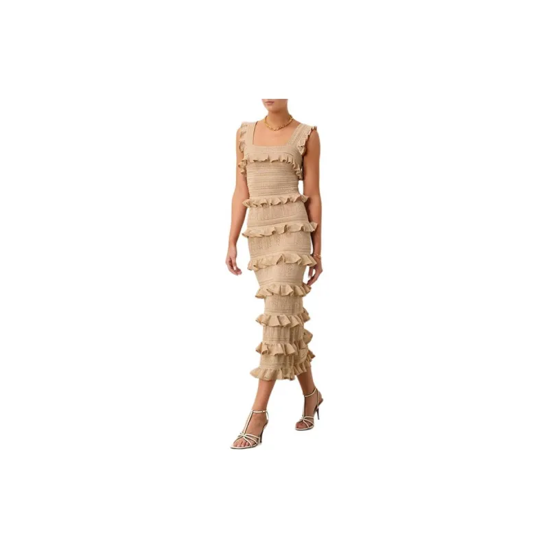 Zimmermann Ruffled Midi Skirt-1