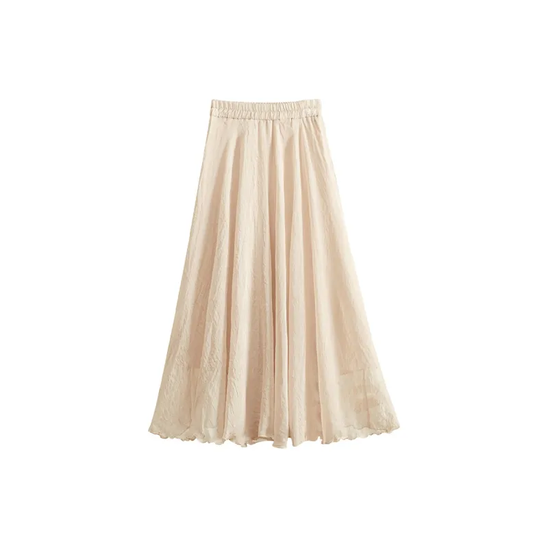 TOUCH Casual Long Skirts Women's-3