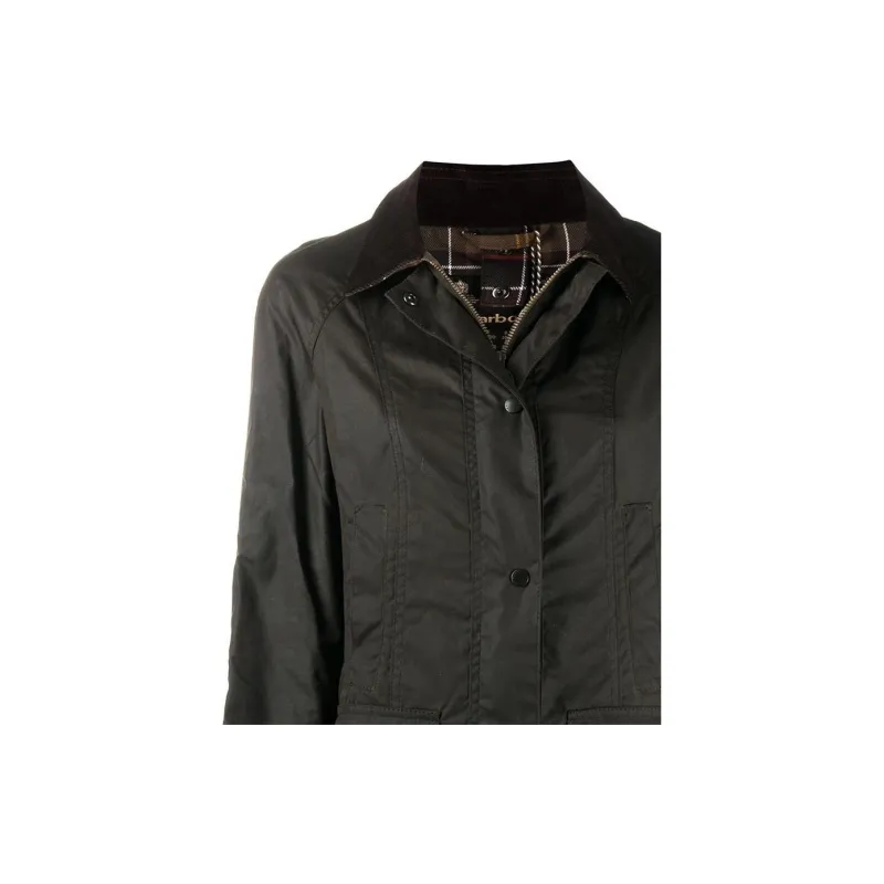 BARBOUR Beadnell Wax Cotton Jacket-3