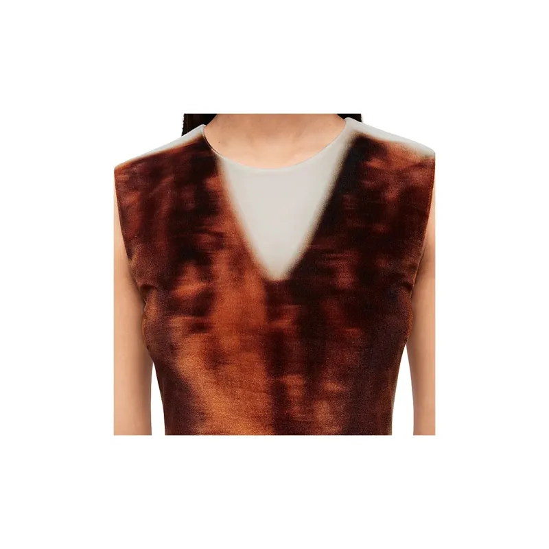 LOEWE Sleeveless Dresses Women's Multicolor-3