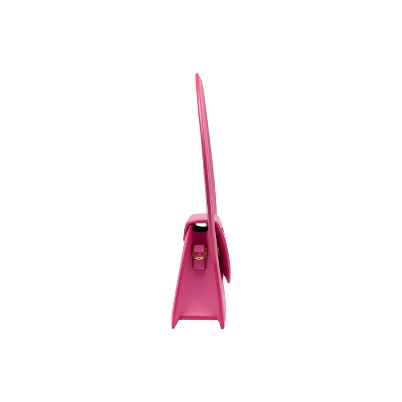 Jacquemus Leather Handbag, Shoulder Bag, Crossbody Bag Women's Pink-3