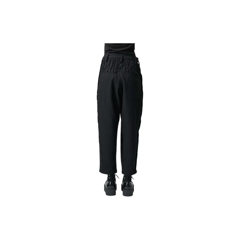 Yohji Yamamoto Casual Pants Women's Black-5