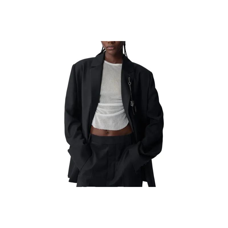 Ann Demeulemeester Elin Asymmetric Tailored Blazer-1