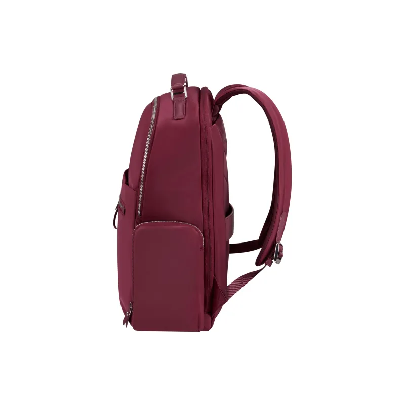 SAMSONITE Nylon Backpack Women's Garnet Red-2