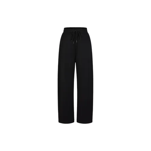 JZ. ANNAKRO Casual Pants Women's Plain Black