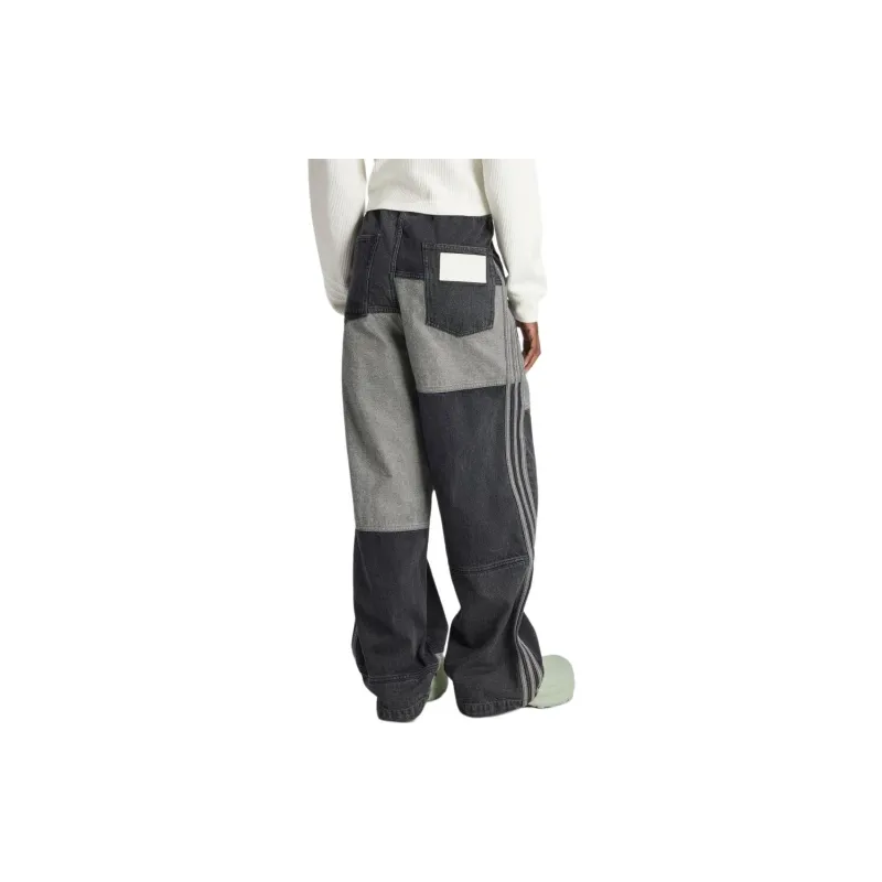 Adidas Jeans Women's Gray Black-3