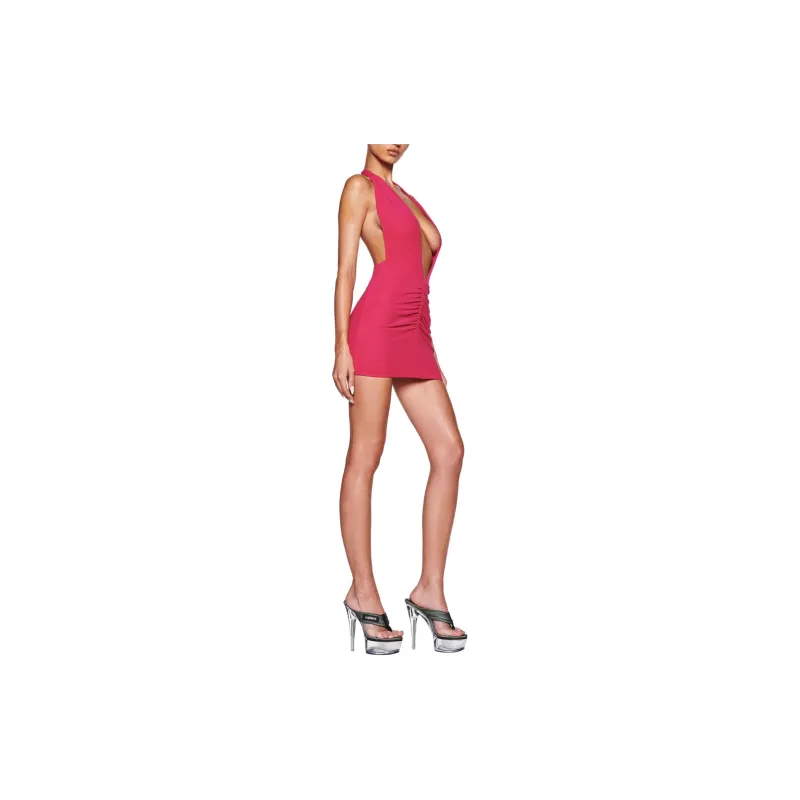 I.AM.GIA JANA MINI DRESS Sleeveless Dress Women's PINK/Pink-4