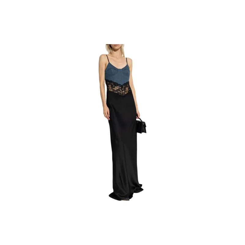 Blumarine Lace Detail Evening Dress-3