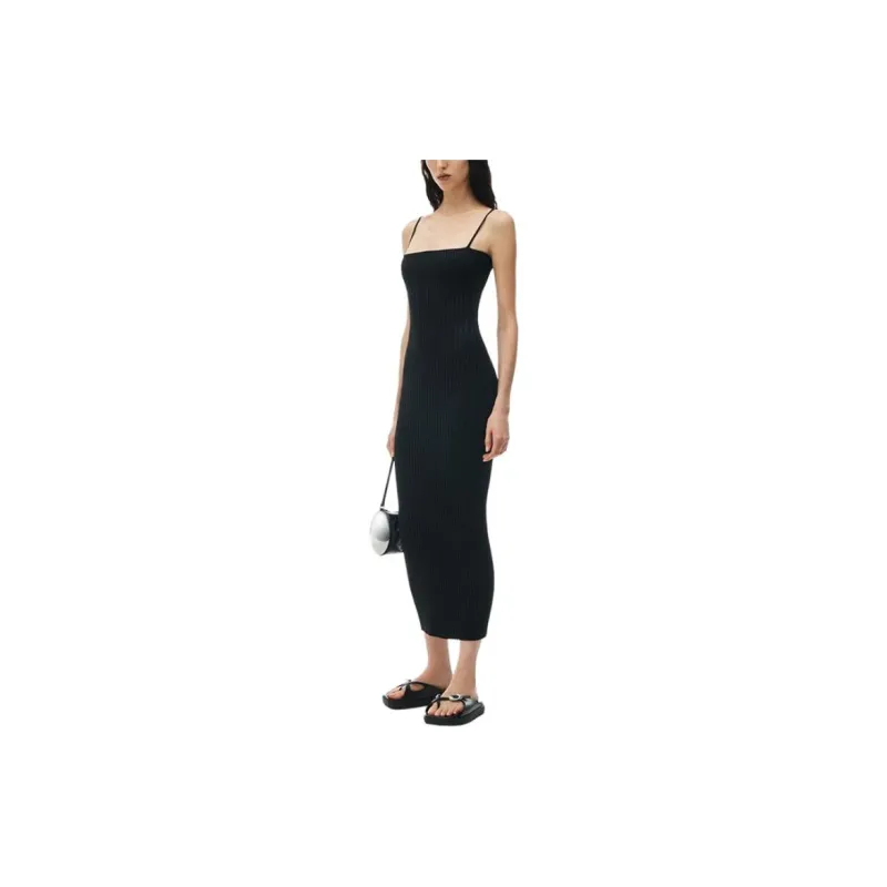 Alexander Wang Ribbed Midi Dress-1