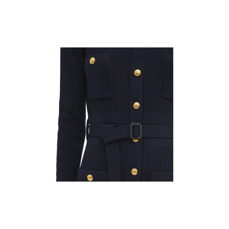 Chloé Long Sleeved Knitted Midi Dress-5