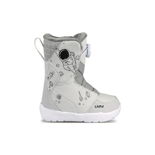 CARV Single Snowboard Ski Boots Kids'