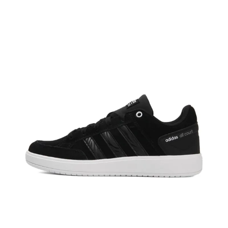 Adidas Cloudfoam All Court Anti-Slip Wear-Resistant Low-Top Tennis Shoes Women's Black-0