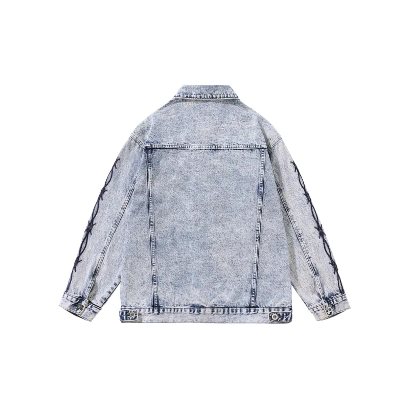 SANTASTIC Denim Jackets Men-1
