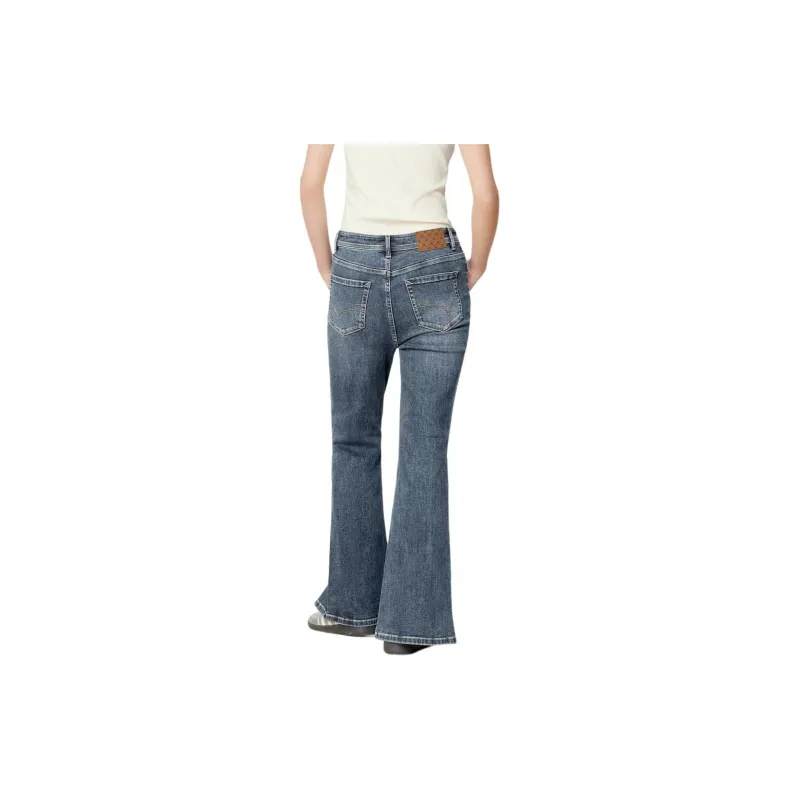 EICHITOO SS24 Jeans Women's Blue-1