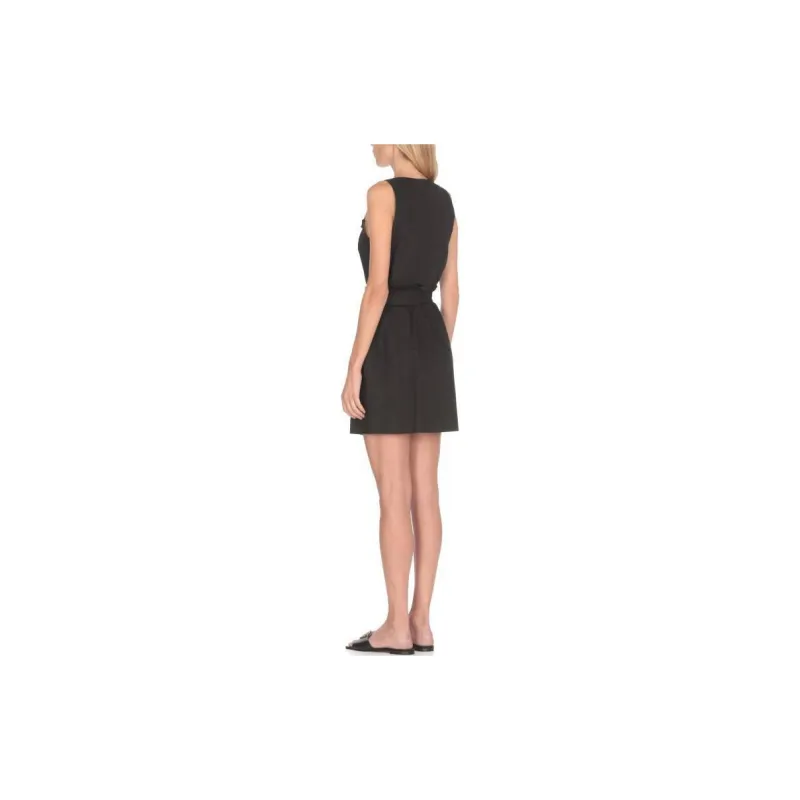 PINKO Sleeveless Dress Women's Black-2