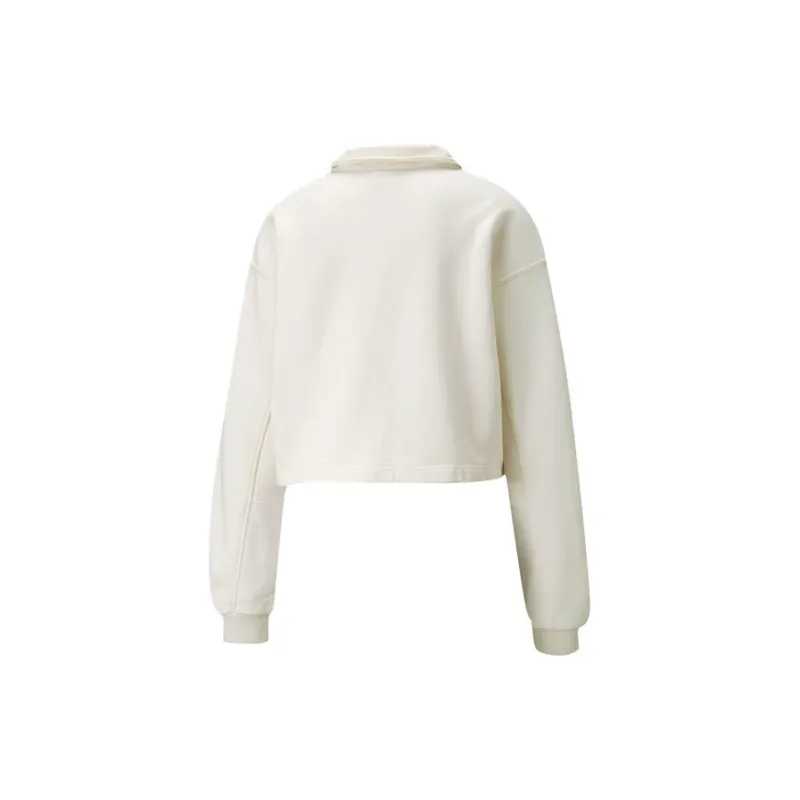PUMA Sweatshirts Women's White-1