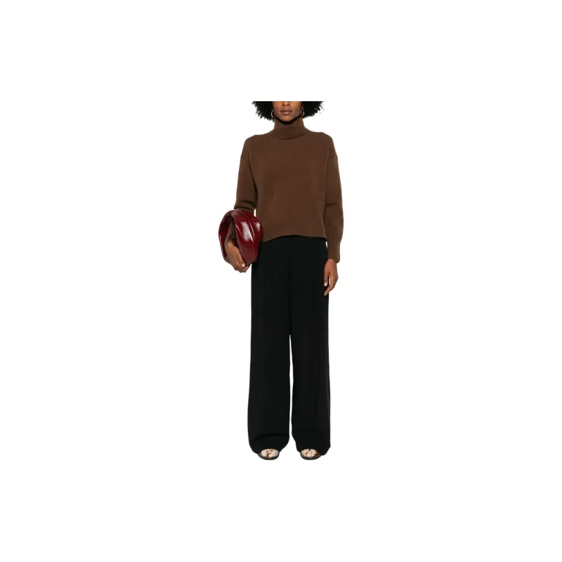 JOSEPH Brushed Roll-neck Sweater-1
