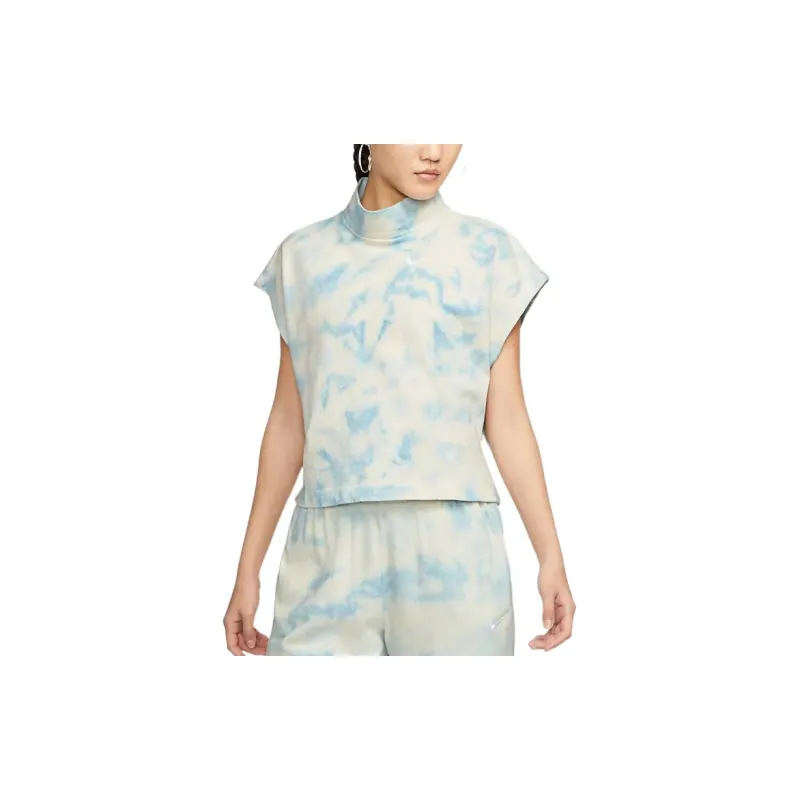 Nike T-Shirts Women's Blue-3