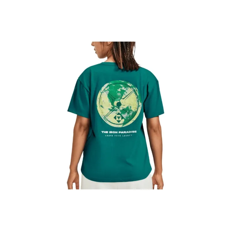 Under Armour Johnson T Shirts Women's Cyan-4