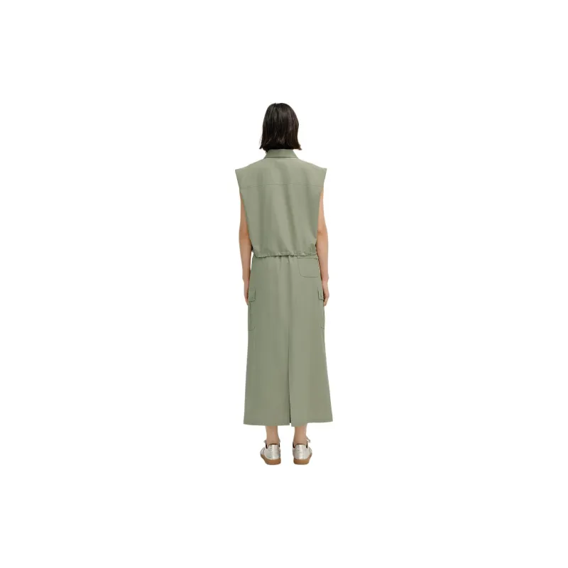 H'S x Faint Shirt Women's Green Khaki-1
