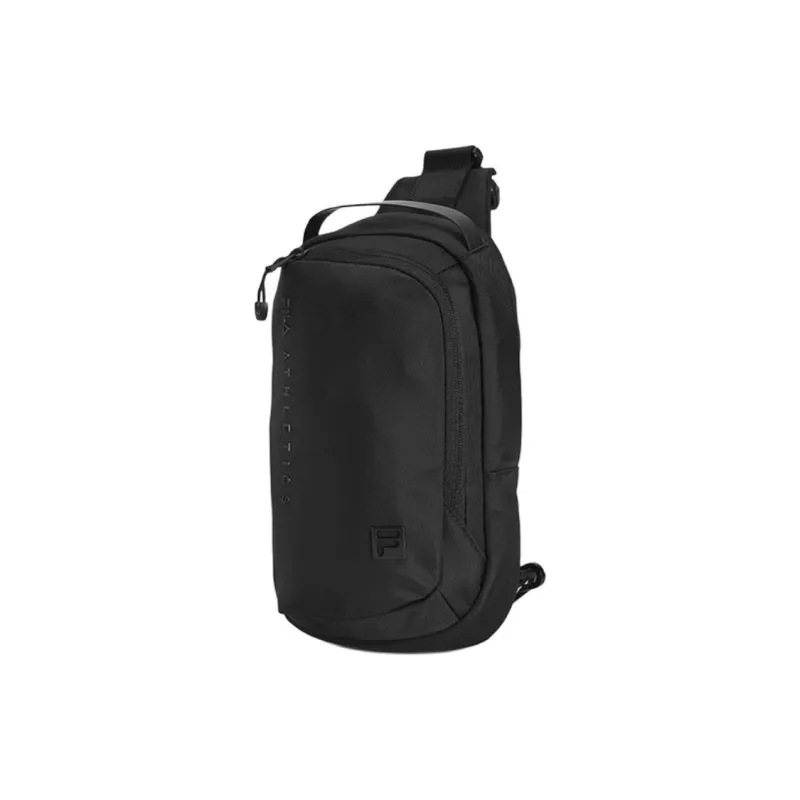 FILA Fitness Fabric Sling Bag Extra Small Men's Jet Black-1