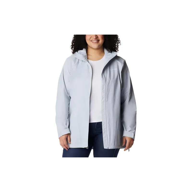 Columbia Women's’s Switchback™ Lined Long Jacket - Plus Size Jackets Coats Women's Cirrus Gray-2