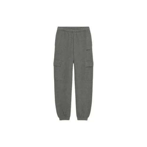 ARITZIA Knitted Sweatpants Women's Heather Charcoal/Stone Phoebe Zhennan Charcoal