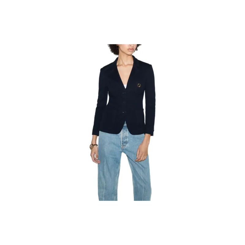 GUCCI Logo Plaque Slim Fit Jacket-2