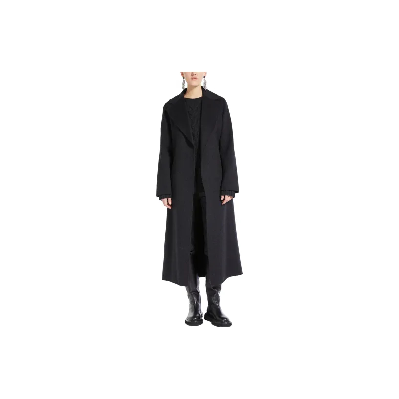 'S MAX MARA Coats Women's Dark Gray-1